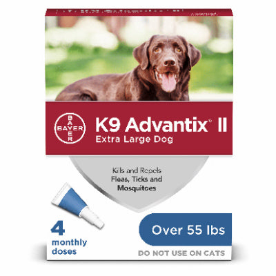 DRP RESOURCES INC, Bayer K9 Advantix II Liquid Dog Flea Drops 0.54 oz