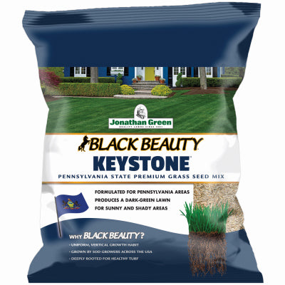 JONATHAN GREEN & SONS INC, Black Beauty® Keystone Pennsylvania Grass Seed 3 Lb