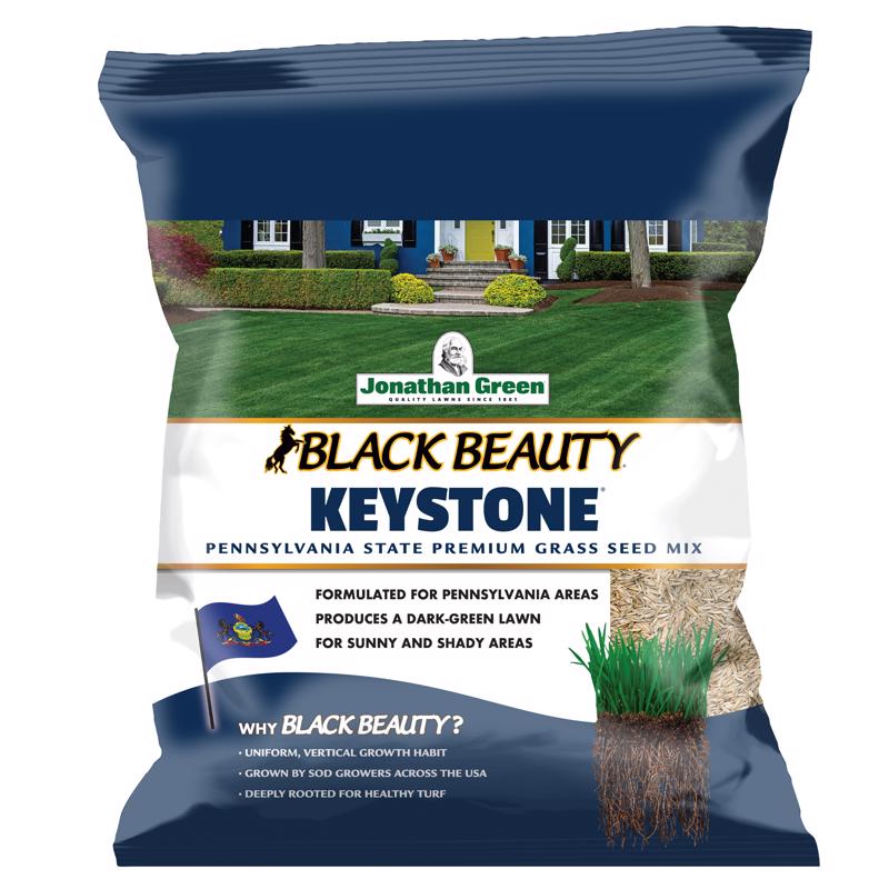 JONATHAN GREEN & SONS INC, Black Beauty® Keystone Pennsylvania Grass Seed 3 Lb