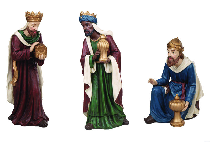 ACE TRADING - SM 1, Celebrations Multicolored Kings Christmas Decor