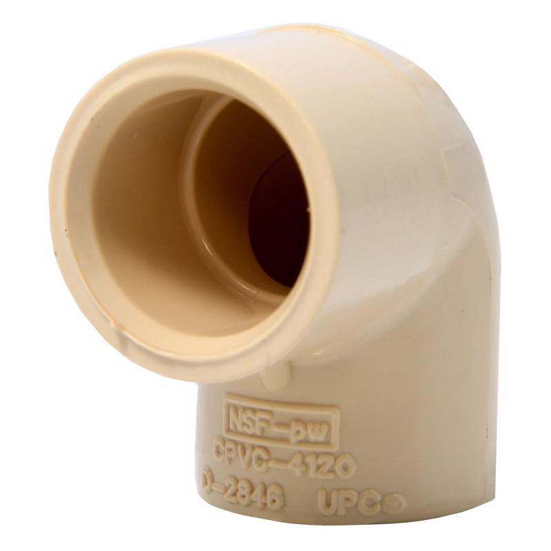 CHARLOTTE PIPE & FOUNDRY CO, Charlotte Pipe FlowGuard 1/2 in. Slip X 1/2 in. D Slip CPVC Elbow 10 pk