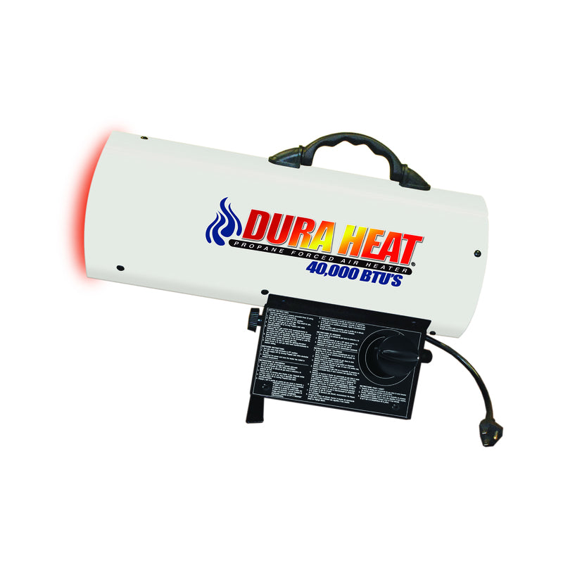 WORLD MARKETING OF AMERICA INC, Dura Heat 1,000 sq ft Forced Air Heater 40,000 BTU