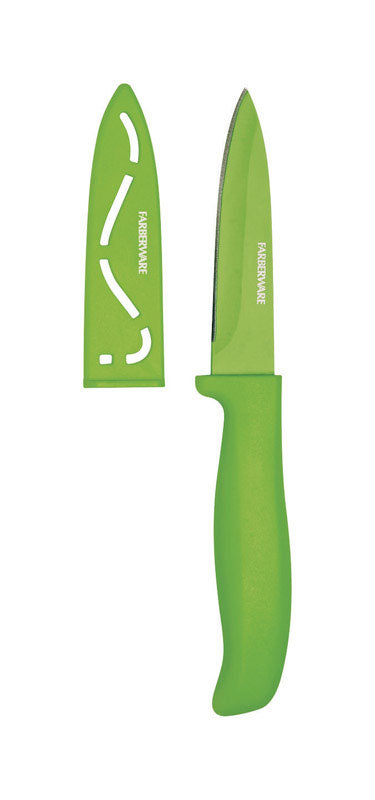 LIFETIME BRANDS CORPORATION, Farberware Colour Works 3-1/2 in. L Stainless Steel Paring Knife 2 pc