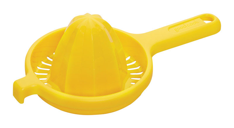 BRADSHAW INTERNATIONAL, Good Cook Yellow Plastic Juicer/Strainer