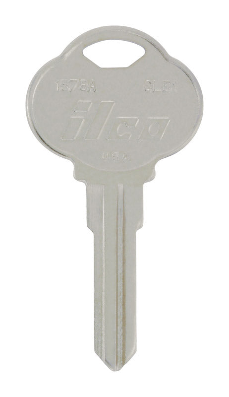 HILLMAN GROUP RSC, Hillman KeyKrafter Automotive Key Blank 187 CLB1 Double  For Club Steering Wheel (Pack of 4).