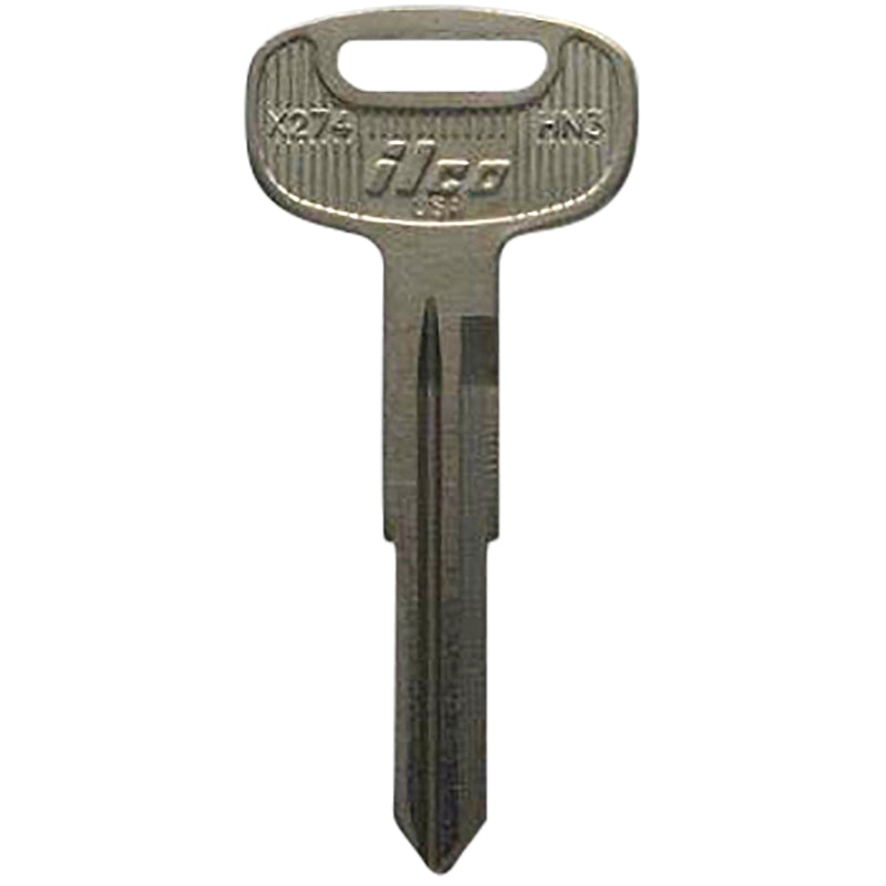 HILLMAN GROUP RSC, Hillman KeyKrafter Automotive Key Blank 2061 HN3 Double  For Hino (Pack of 4).