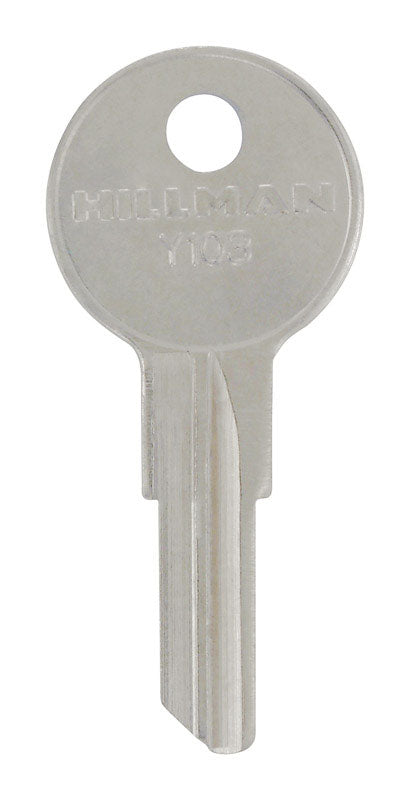 HILLMAN GROUP RSC, Hillman KeyKrafter House/Office Universal Key Blank 156 Y103 Single (Pack of 4).