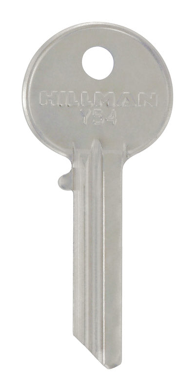 HILLMAN GROUP RSC, Hillman KeyKrafter House/Office Universal Key Blank 165 Y54 Single (Pack of 4).