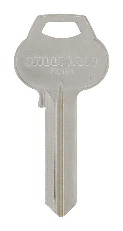 HILLMAN GROUP RSC, Hillman KeyKrafter Universal House/Office Key Blank 192 RU101 Single  For Corbin-Russwin Locks (Pack of 4).