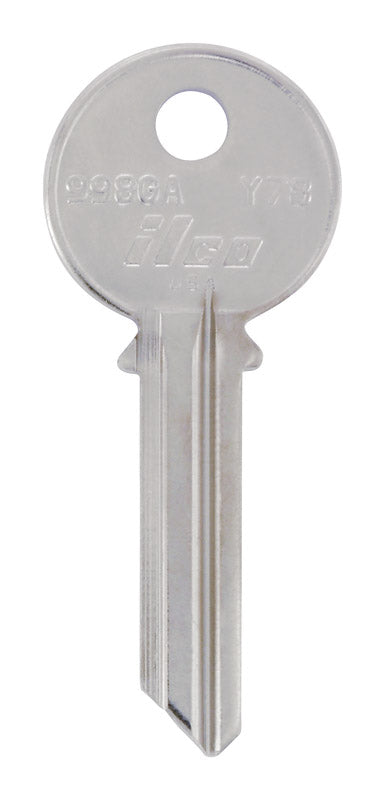 HILLMAN GROUP RSC, Hillman Traditional Key House/Office Key Blank 130 Y78 Single  For Yale Locks (Pack of 4).