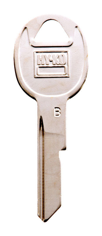 HY-KO PRODUCTS CO, Hy-Ko Traditional Key Automotive Key Blank Single sided For Fits Gm Ignition And Most Models (Pack of 10)