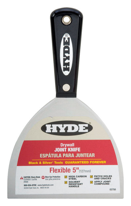 HYDE TOOLS INC, Hyde High Carbon Steel Joint Knife 0.63 in. H x 5 in. W x 8.25 in. L (Pack of 5)