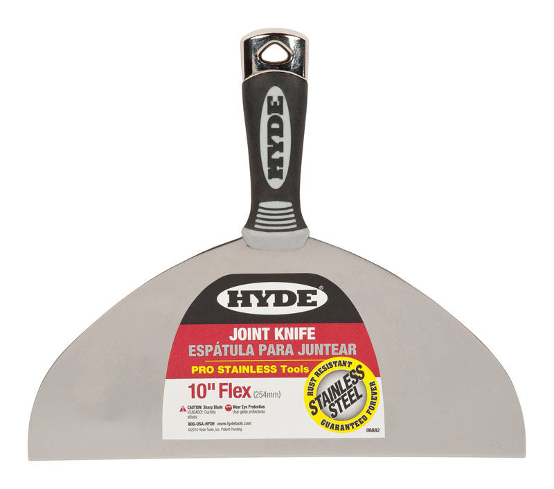 HYDE TOOLS INC, Hyde Pro Stainless Steel Joint Knife 0.75 In. H X 10 In. W X 8.5 In. L