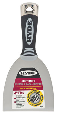 HYDE TOOLS INC, Hyde Pro Stainless Steel Joint Knife 1 In. H X 4 In. W X 8 In. L