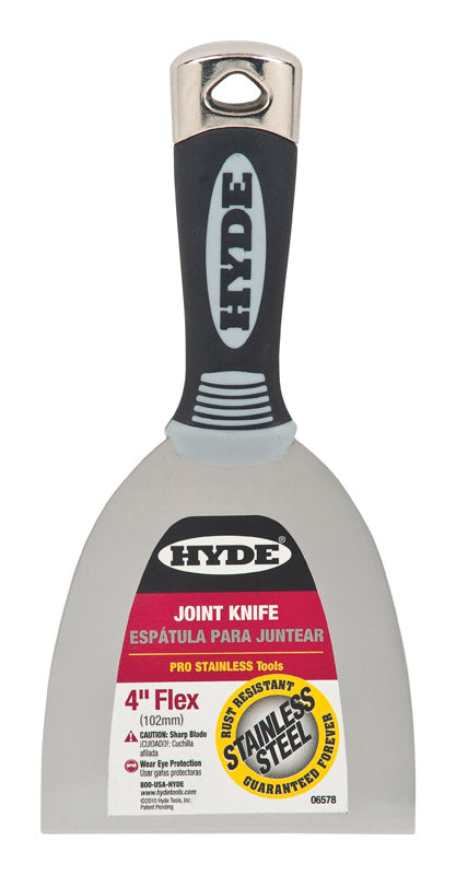 HYDE TOOLS INC, Hyde Pro Stainless Steel Joint Knife 1 In. H X 4 In. W X 8 In. L