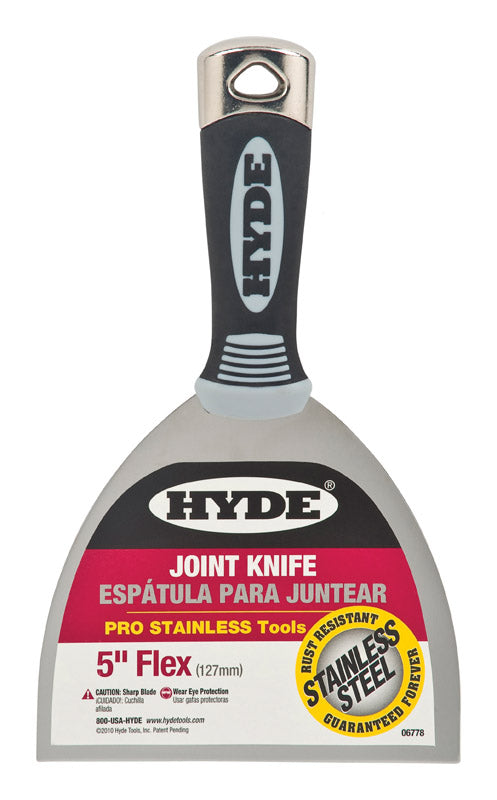 HYDE TOOLS INC, Hyde Pro Stainless Steel Joint Knife 1 In. H X 5 In. W X 8 In. L