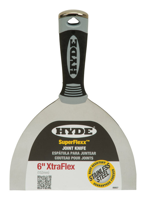 HYDE TOOLS INC, Hyde Superflexx Stainless Steel Joint Knife 0.9 In. H X 6 In. W X 8.5 In. L