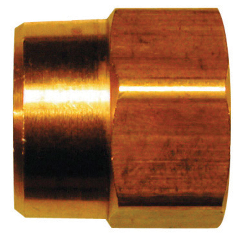 JMF COMPANY, JMF Brass 3/4 in. Dia. x 1/2 in. Dia. Adapter Yellow 1 pk (Pack of 5)