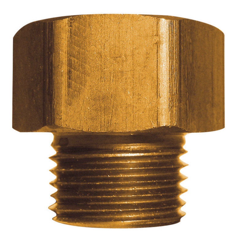 JMF COMPANY, JMF Brass 3/4 in. Dia. x 3/4 in. Dia. Adapter Yellow 1 pk (Pack of 2)