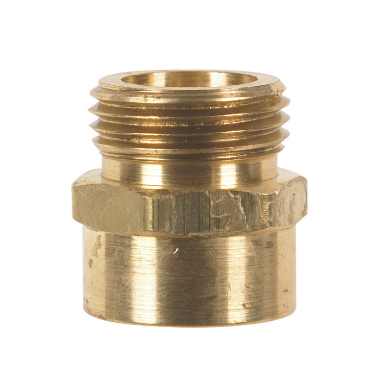 JMF COMPANY, JMF Brass 3/4 in. Dia. x 3/4 in. Dia. Adapter Yellow 1 pk (Pack of 5)