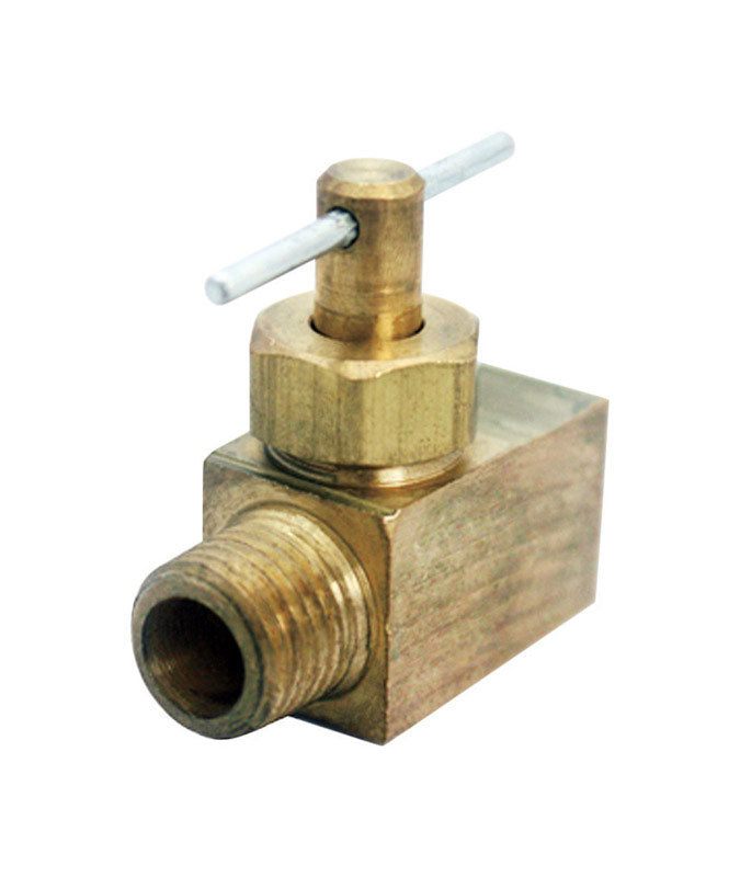 JMF COMPANY, JMF Brass Needle Valve (Pack of 5)