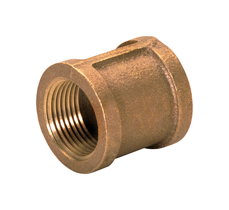 JMF COMPANY, JMF Company 1 in. FPT X 3/4 in. D FPT Brass Coupling