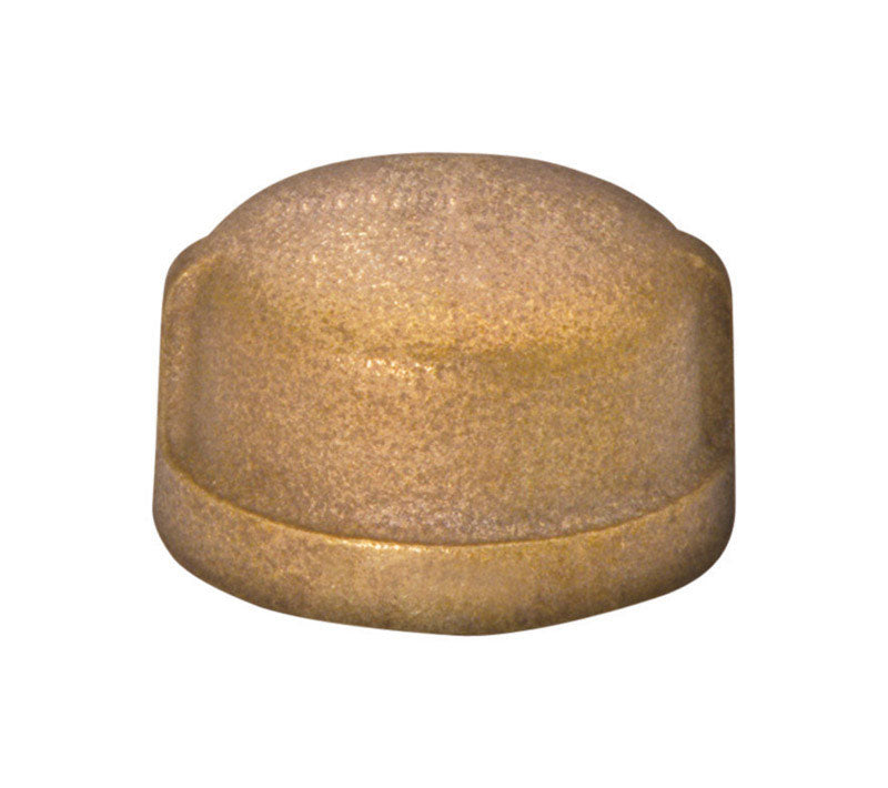 JMF COMPANY, JMF Company 3/4 in. FPT Brass Cap