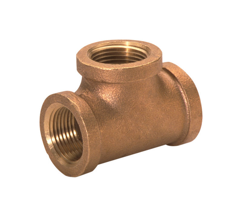 JMF COMPANY, JMF Company 3/4 in. FPT X 3/4 in. D FPT Brass Tee