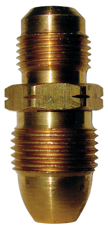 JMF COMPANY, JMF Company 3/8 in. Flare X 3/8 in. D Flare Brass Pol Fitting