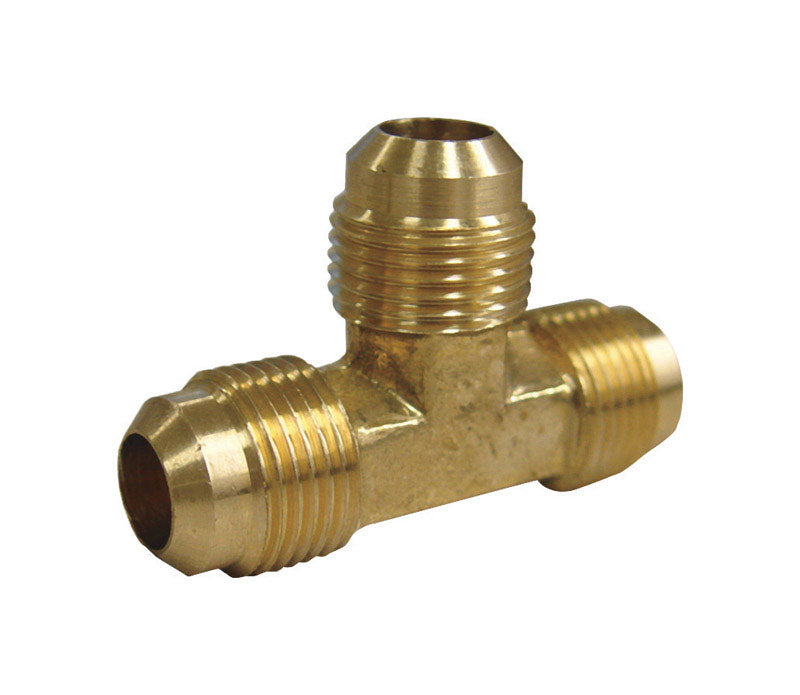 JMF COMPANY, JMF Company 3/8 in. Flare X 3/8 in. D Flare Brass Tee