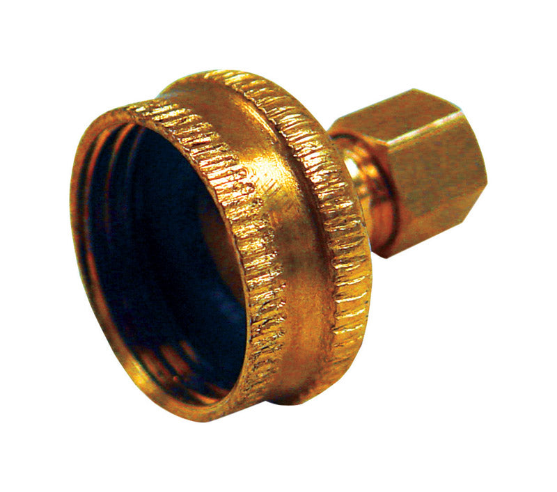 JMF COMPANY, JMF Company Brass 3/4 in. D X 1/4 in. D Adapter 1 pk