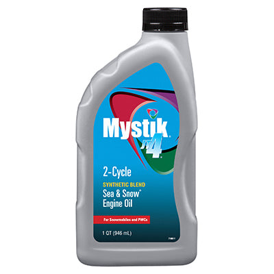 MYSTIK, JT-4 2-Cycle Sea/Snow Engine Oil (Pack of 12)