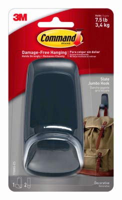 3m Company, JUMBO SLATE DECOR HOOK