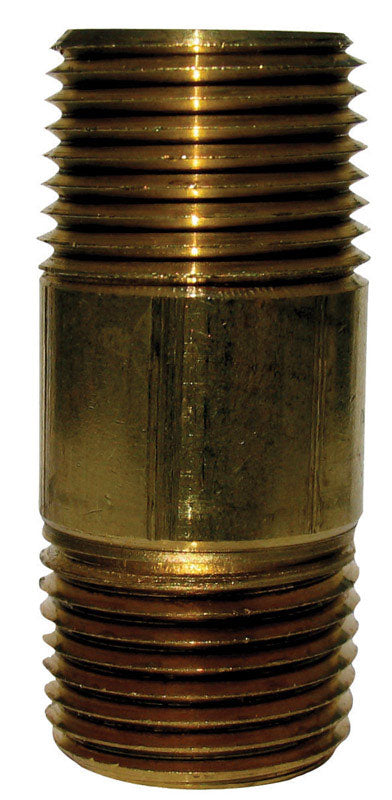 JMF COMPANY, Jmf Nipple 1/4 " X 5-1/2 " Red Brass Bulk