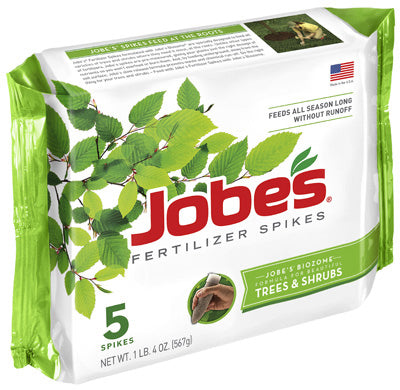 Jobes, Jobes 1000 Tree & Shrub Fertilizer Spikes 16-4-4 5 Pack