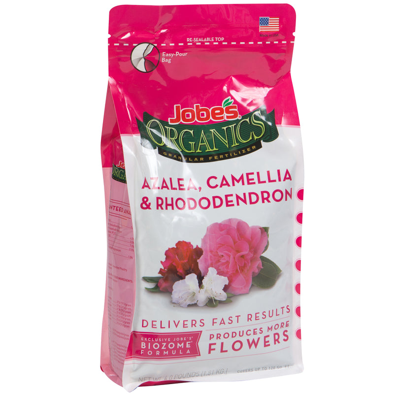 EASY GARDENER, Jobe's Organic Granules Azalea, Camellia & Rhododendron Plant Food 4 lb