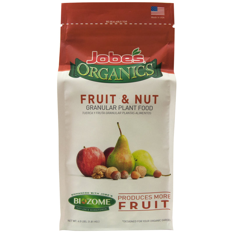 EASY GARDENER, Jobe's Organic Granules Fruit & Nut Plant Food 4 lb