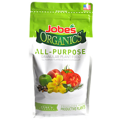 EASY GARDENER, Jobe's Organics All Purpose Granules Organic Plant Food 4 lb. (Pack of 6)