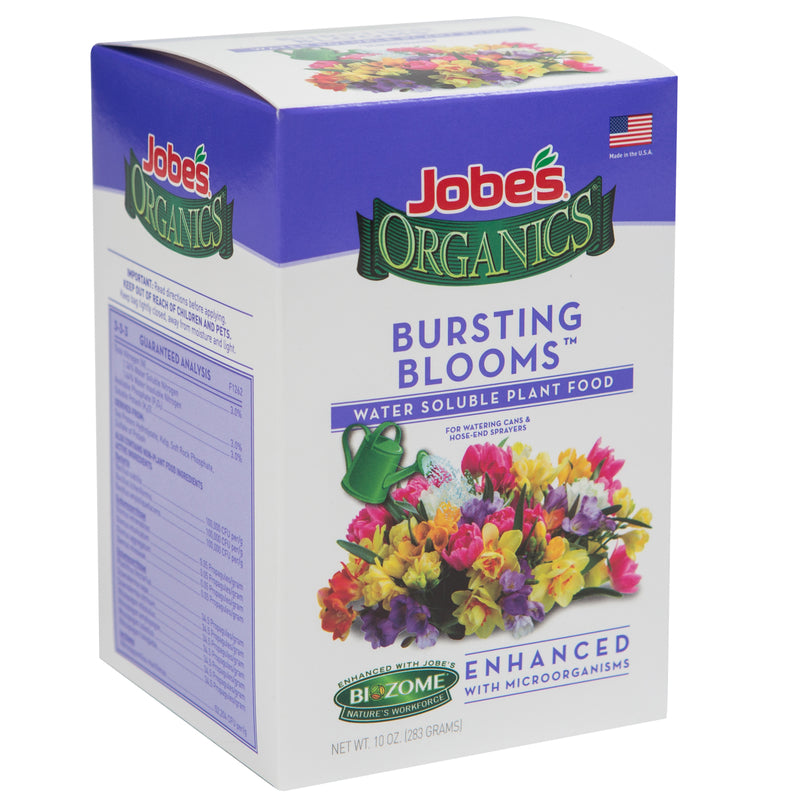 EASY GARDENER, Jobe's Organics Bursting Blooms Powder Organic Plant Food 10 oz. (Pack of 12)