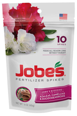 EASY GARDENER, Jobe's Spikes Azaleas, Camelias & Rhododendrons Root Feeder 16 oz