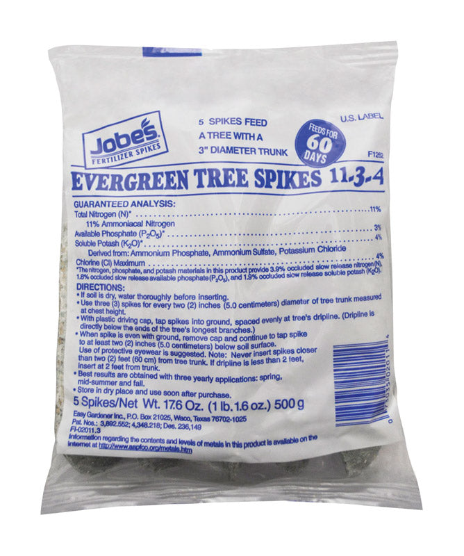 EASY GARDENER, Jobe's Spikes Evergreens Plant Food 17.6 oz