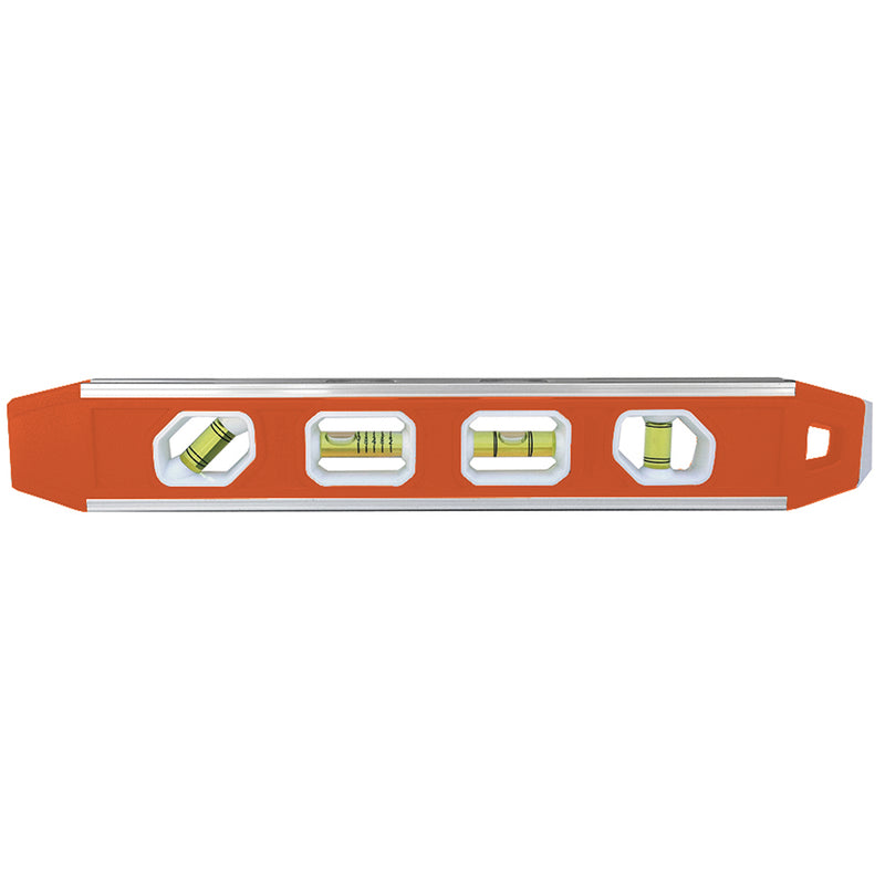 JOHNSON LEVEL & TOOL MFG CO INC, Johnson 12 in. Aluminum Magnetic Torpedo Level 5 vial