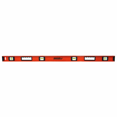 Johnson, Johnson 48 in. Aluminum Heavy Duty I-Beam Level 4 vial