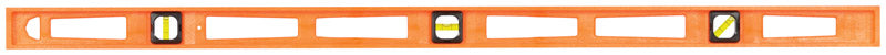 JOHNSON LEVEL & TOOL MFG CO INC, Johnson Structo-Cast 48 in. Plastic I-Beam Level 3 vial