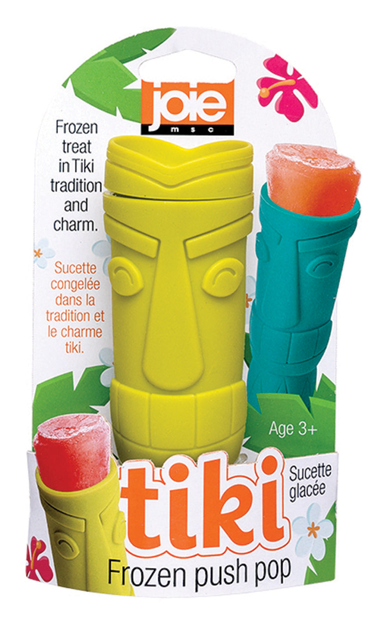 Harold Import Co., Joie 16170 5.25 X 1.7 X 1.75 Tiki Frozen Push Pop Maker Assorted Colors