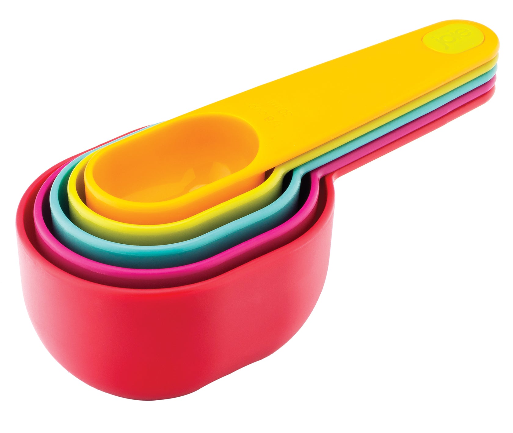 Harold Import Co., Joie 26802 Measuring Cups Assorted Colors 5 Piece Set