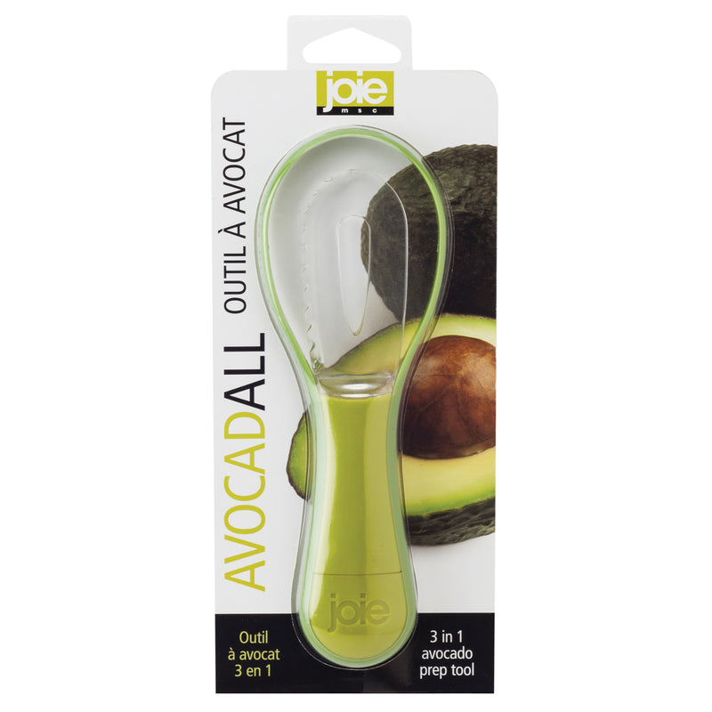 HAROLD IMPORT CO INC, Joie 32222 8.75 X 4 X 0.75 Green & Clear Avocadall 3-In-1 Avocado Prep Tool