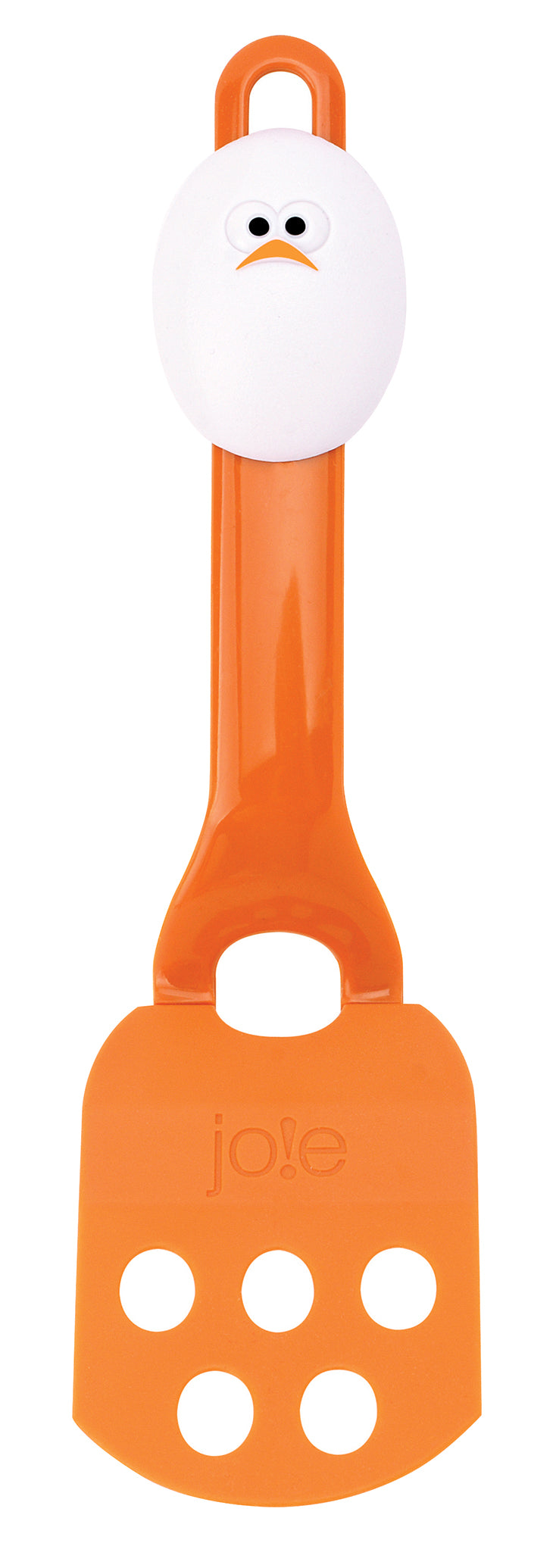 Harold Import Co., Joie 50326 8 X 2.25 X 3 Orange & White Lil' Flip Egg Spatula