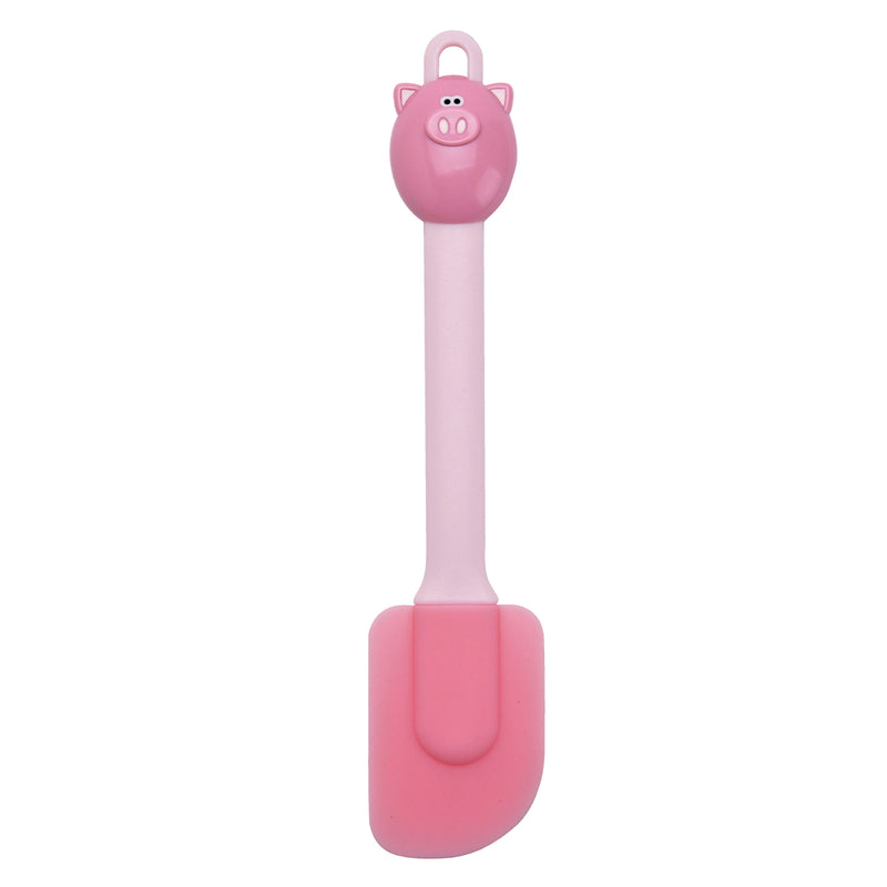 HAROLD IMPORT CO INC, Joie 7802 9.75 X 2.125 X 0.75 Pink Piggy Wiggy Silicone Spatula