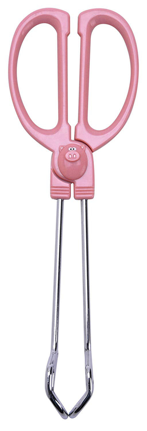 Harold Import Co., Joie 78069 10 Pink Piggy Wiggy Serving Tongs